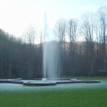 Photo - Andrews Geyser encased in ice near Old Fort, NC