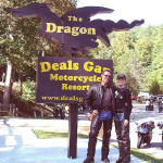 Photo - Smoky Mountain Rider and BMW Girl at the Tail of the Dragon