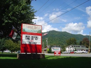 Photo - Motel sign, motorcycles welcome