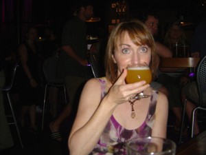 LAB-Jackie-Beer Photo-Jackie-enjoys-a-half-pint