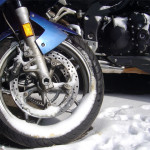 Photo - Snow on motorcycles