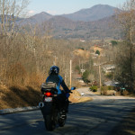 Photo-Jackie-enjoys-smoky-mountains-view-on-motorcycle