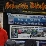 Photo - Asheville Bikefest booth at Greenville IMs show