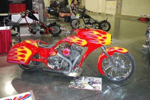 Photo - motorcycle at Knoxville show