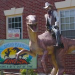 Photo-Cowboy-on-a-dinosaur