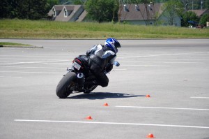 Motorcycle Training: This rider wanted to get better at managing traction