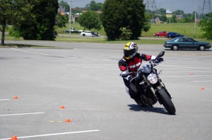 Motorcycle Training: This woman wanted to improve her skills and confidence in tight conditions