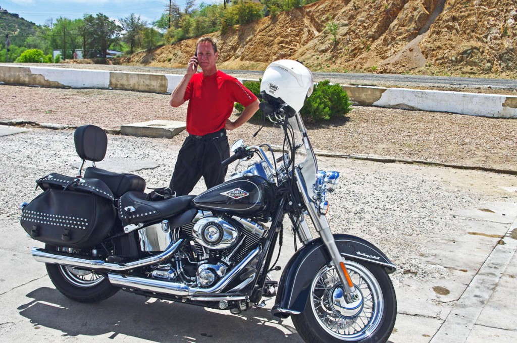 Motorcycle Rides in Arizona: Sedona, Scottsdale area - A break near Prescott. 