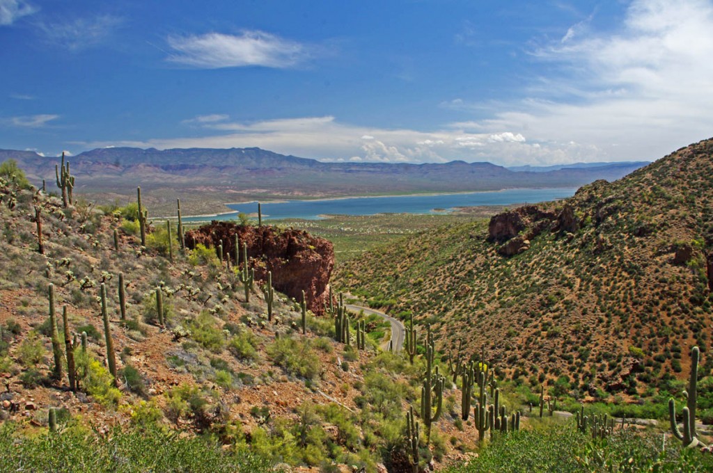 Motorcycle Rides in Arizona: Sedona, Scottsdale - Riding 188 south is a nice cruiser