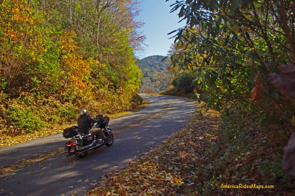 There is still plenty of fall color to enjoy in the Blue Ridge, but those leaves can become a hazard!