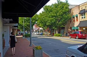 Main Street, downtown Waynesville