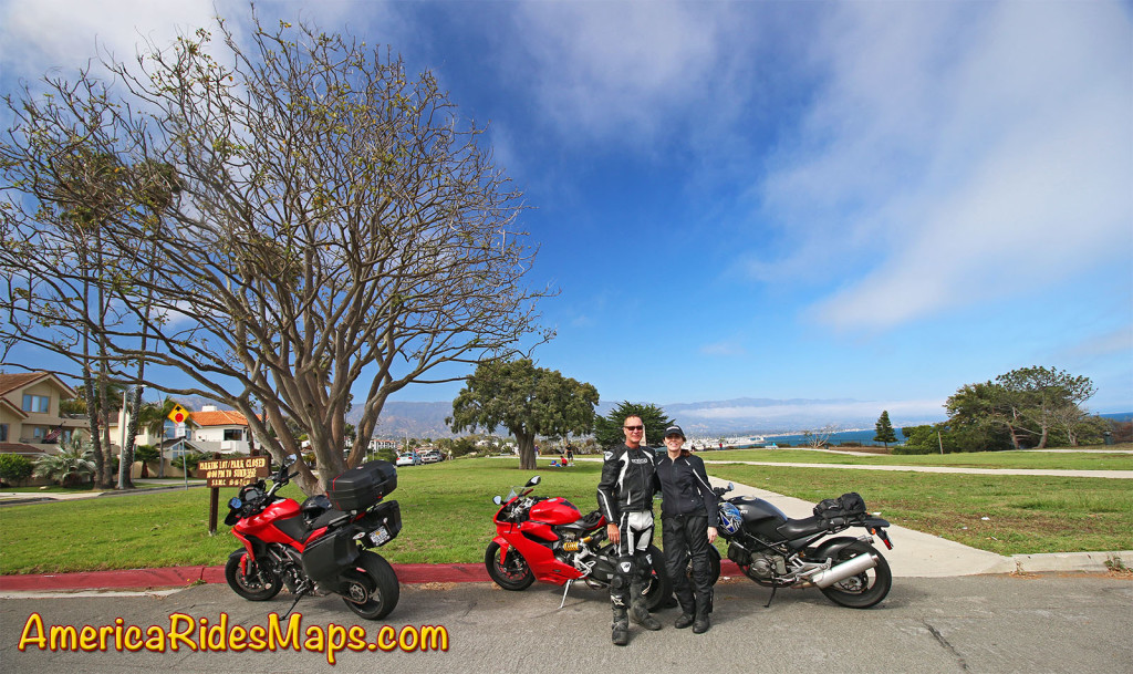 Wayne and Jackie in Santa Barbara