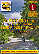 Map 1 - Great Rides Near the Start of the Blue Ridge Parkway