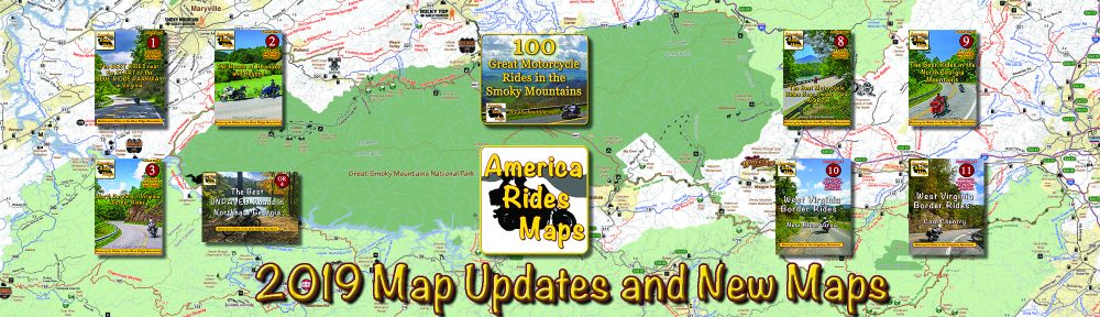 America Rides Maps 2019 Updates