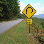 blue-ridge-parkway-spiral-curve-sign
