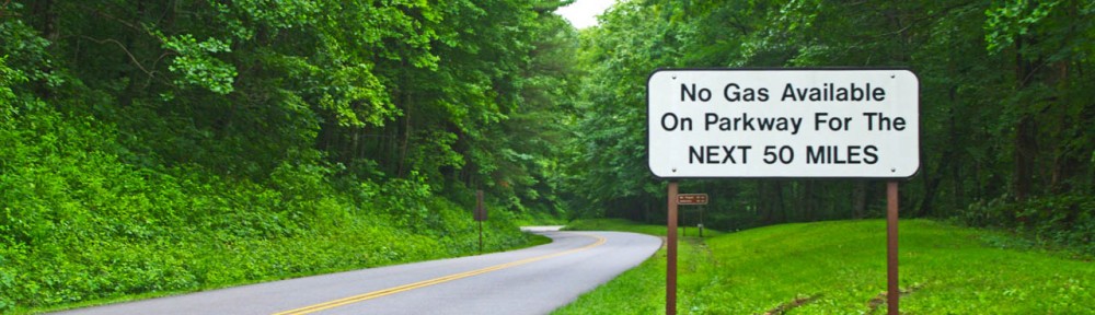 photo-no-gas-sign-on-blue-ridge-parkway