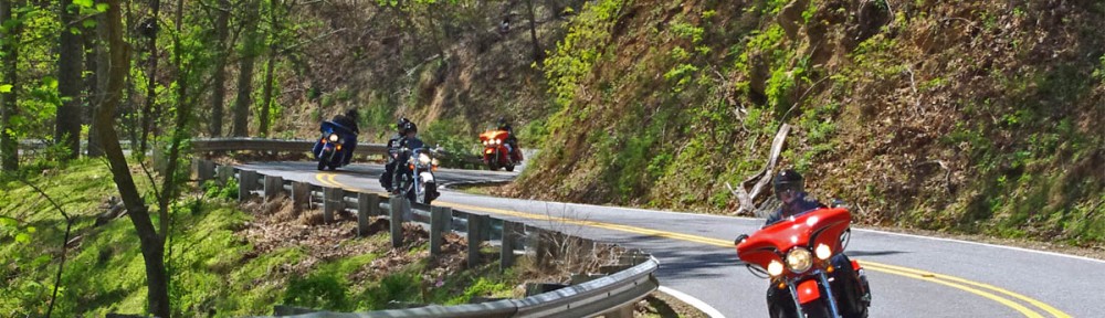 Great Motorcycle Rides in North Carolina - NC 209, a.k.a. "The Rattler" This is some of the best motorcycle riding you'll find in the world. These riders are looping back to NC 209 on NC 63.This is some of the best motorcycle riding you'll find in the world. These riders are looping back to NC 209 on NC 63.