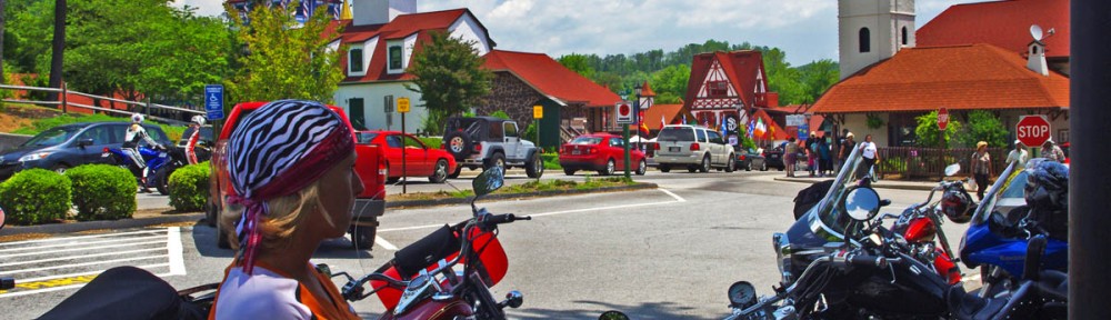 Fun Motorcycle Rides in Georgia - Helen