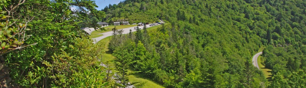 Best Blue Ridge Parkway Overlooks by Motorcycle - Waterrock Knob