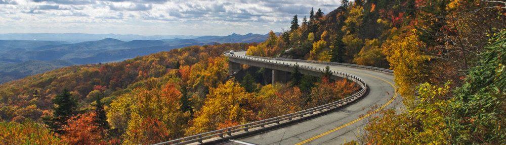 Linn Cove Viaduct Fall Colors