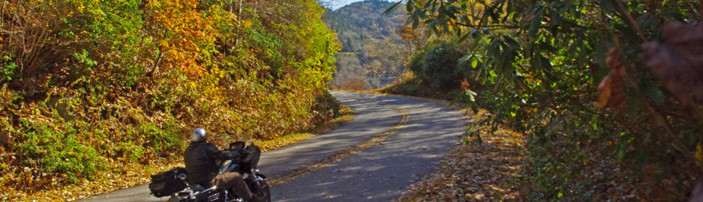 There is still plenty of fall color to enjoy in the Blue Ridge, but those leaves can become a hazard!