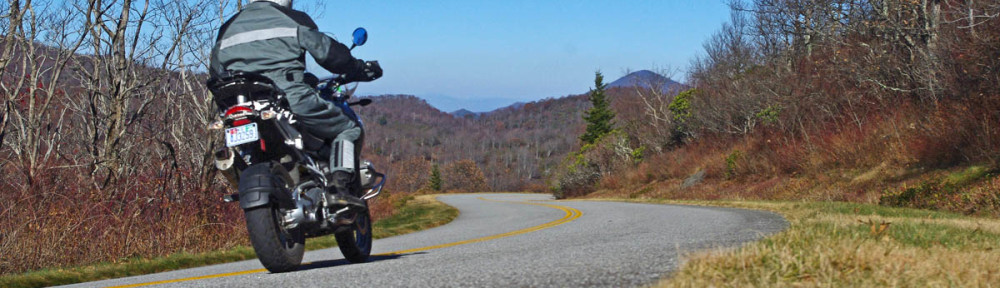 How I Dress for Winter Motorcycle Riding in the Blue Ridge