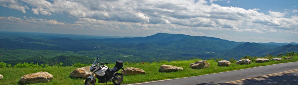 Blue Ridge Motorcycle Rides - Whiteoak Mountain Road
